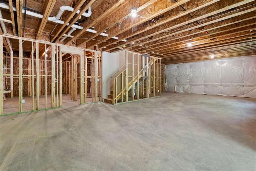 In-progress construction of a new home in The Paddocks at Doc Hughes, Buford, GA (Image 35). In-progress construction of a new home in The Paddocks at Doc Hughes, Buford, GA (Image 35).