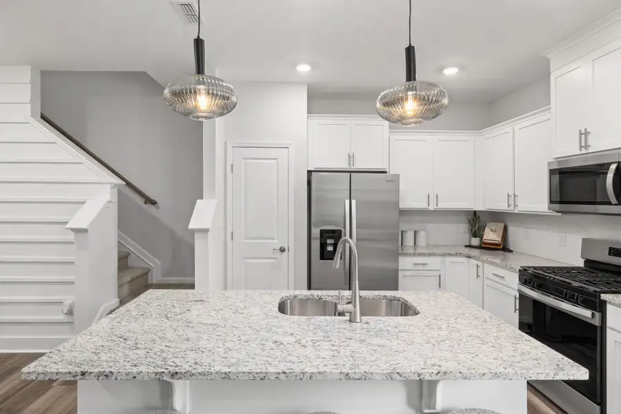 Representative furnished interior of a home built from the Hemingway by Pulte Homes in Sedgefield Green, Greensboro (Image 3).