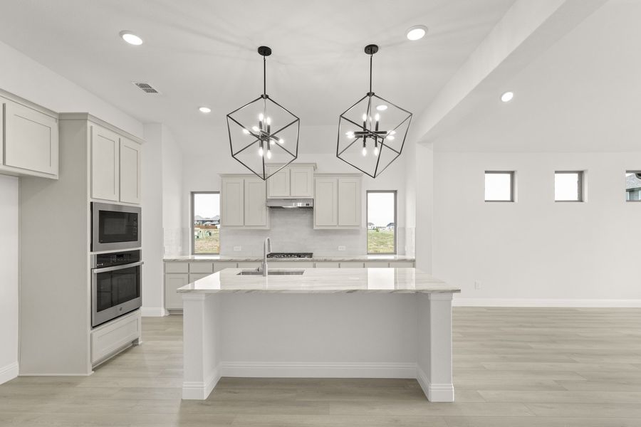 Furnished interior view inside a new home in Sutton Fields, Celina (Image 5).