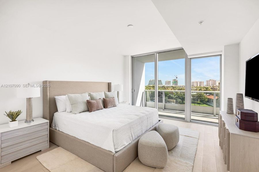 Furnished interior view inside a new home in , Bay Harbor Islands (Image 18).