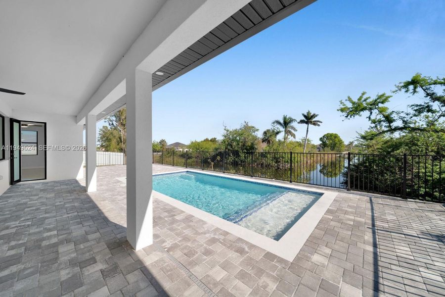 Exterior details and patio area of a home in , Cape Coral (Image 23). Exterior details and patio area of a home in , Cape Coral (Image 23).