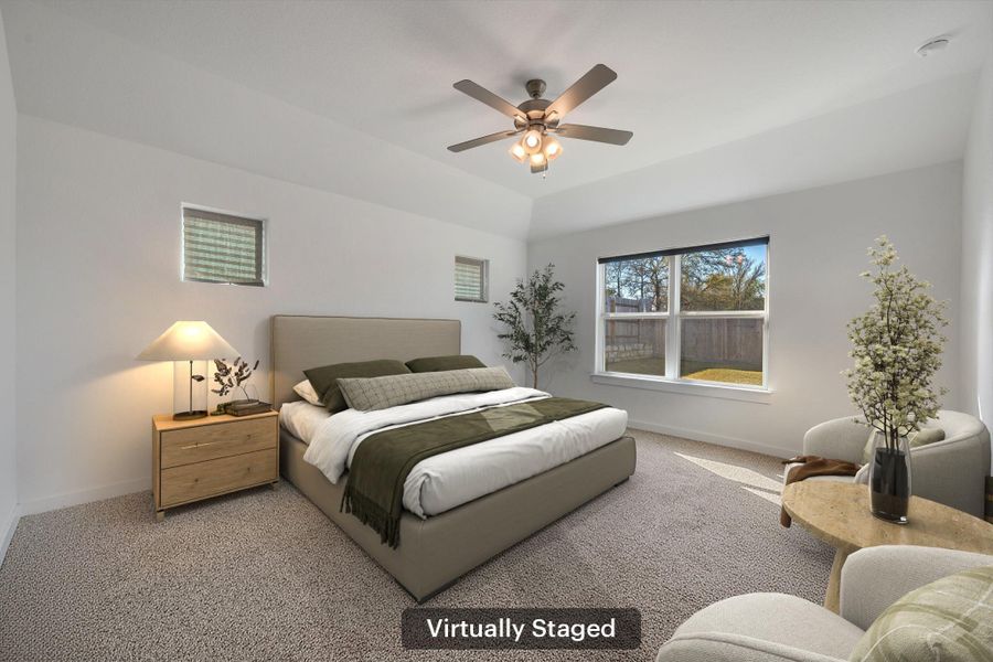 Furnished interior view inside a new home in Sun Chase, Del Valle (Image 14). Furnished interior view inside a new home in Sun Chase, Del Valle (Image 14).