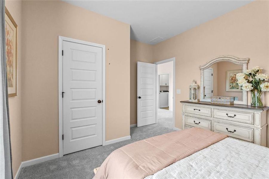 Furnished interior view inside a new home in Varnell Preserve, Dalton (Image 28).