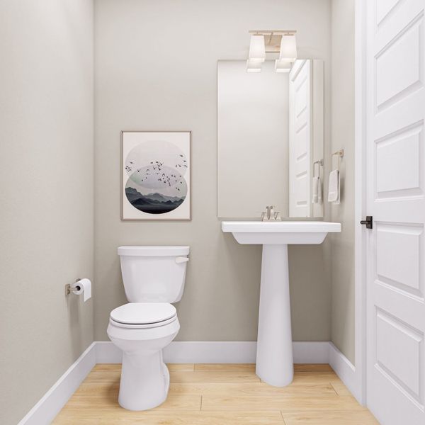Furnished interior view inside a new home in Clopton Farms, Montgomery (Image 27).