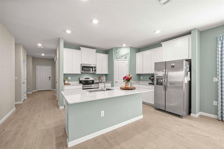 Furnished interior view inside a new home in Heath Preserve, Ocala (Image 7).