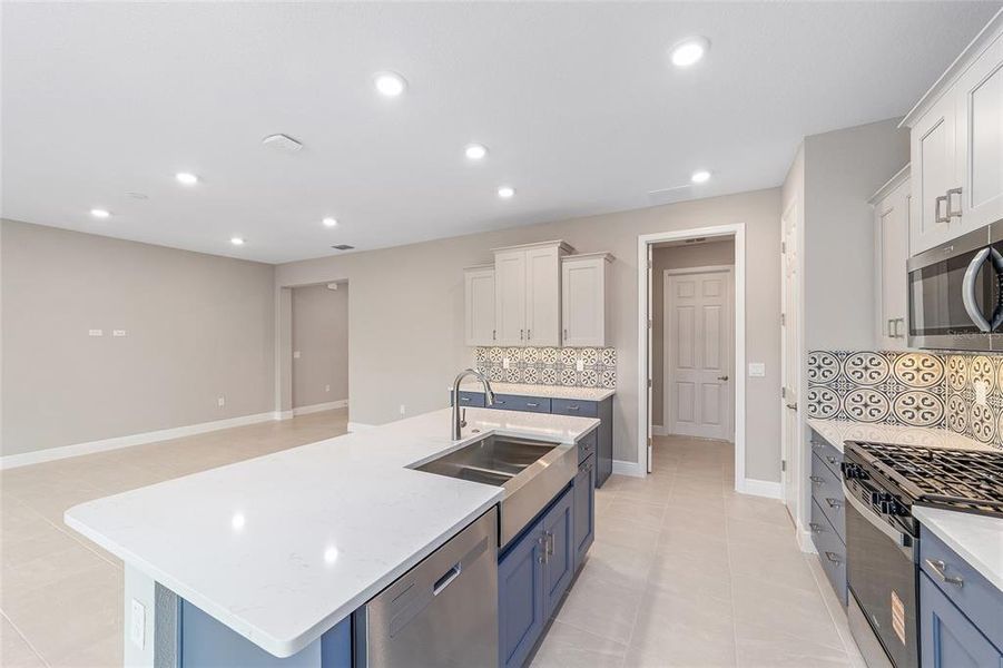 Furnished interior view inside a new home in On Top of the World Communities, Ocala (Image 7).