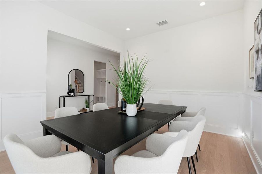 Furnished interior view inside a new home in , Tampa (Image 16).