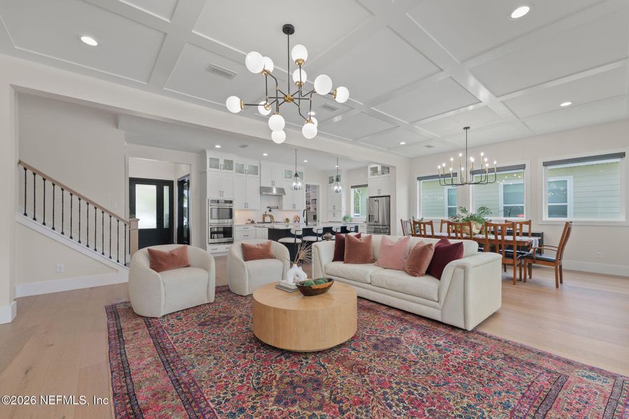 Furnished interior view inside a new home in Palm Crest at Seabrook, Ponte Vedra (Image 32). Furnished interior view inside a new home in Palm Crest at Seabrook, Ponte Vedra (Image 32).