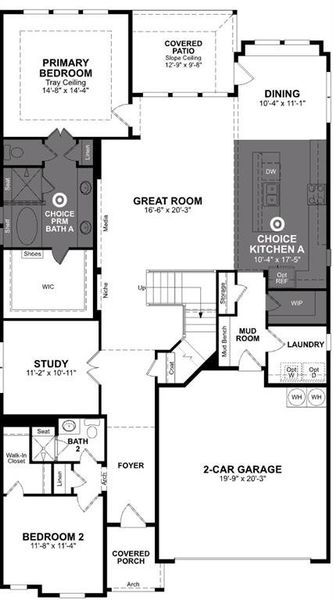 Beazer Homes Spiritas Ranch Summerfield plan