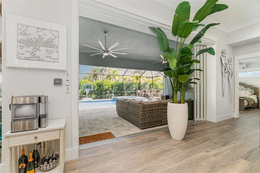 Furnished interior view inside a new home in , Cape Coral (Image 40).