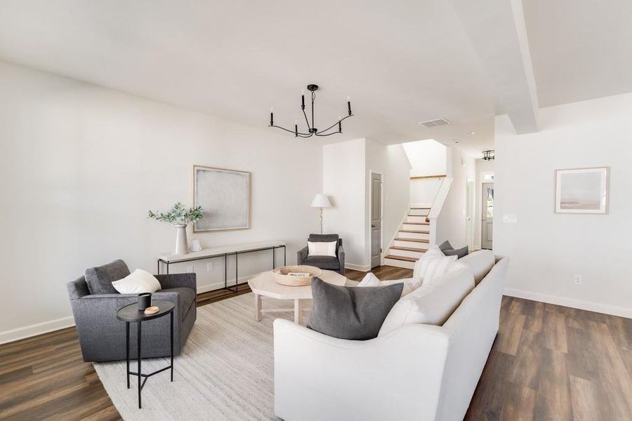 Furnished interior view inside a new home in Parkside, Clarkston (Image 17).