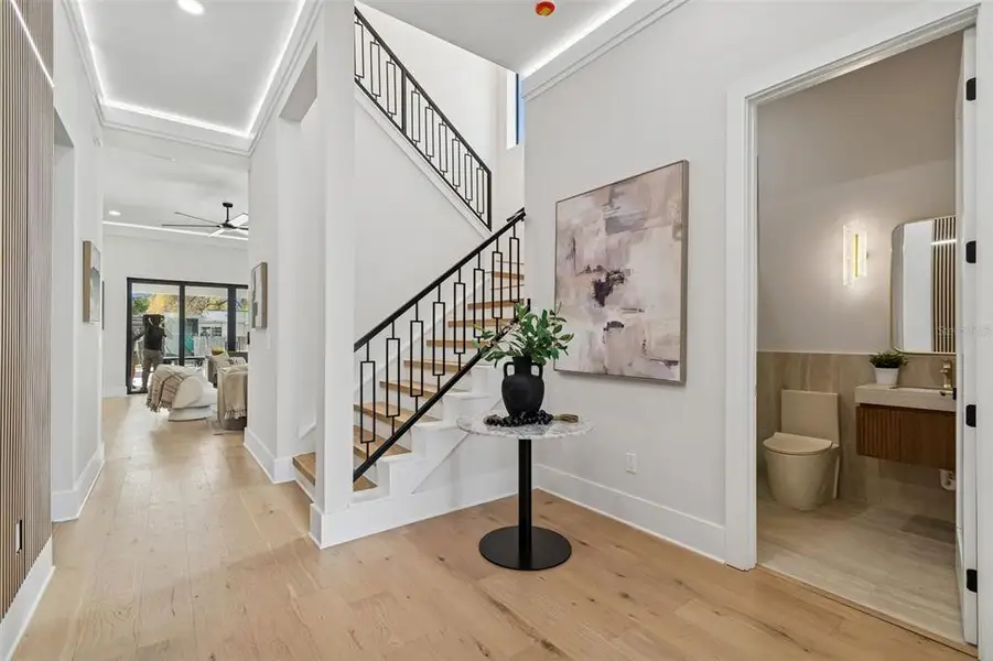 Furnished interior view inside a new home in , Tampa (Image 5).