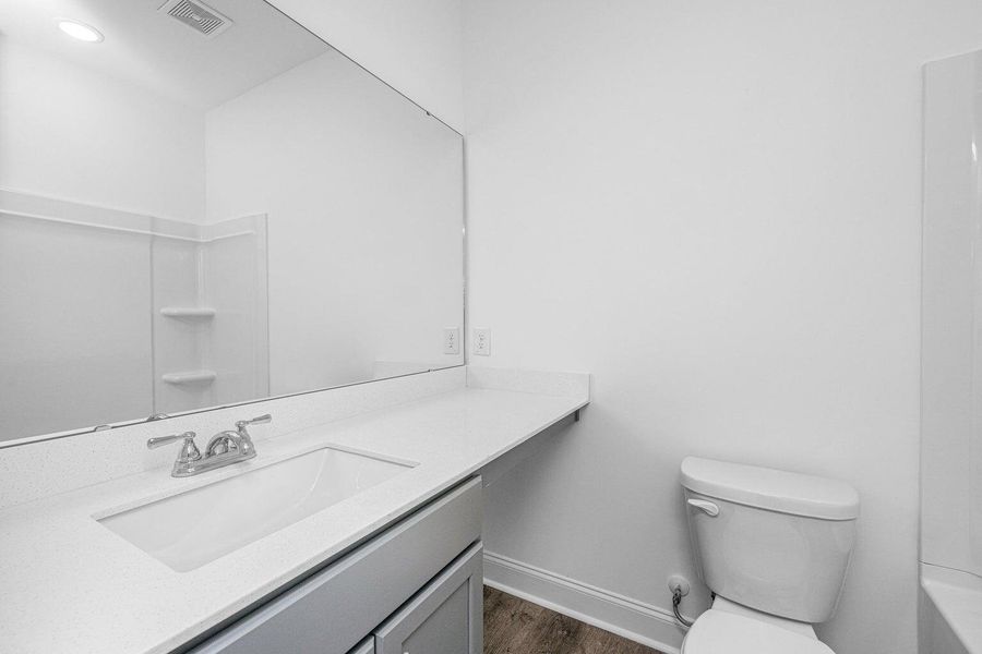 Furnished interior view inside a new home in , Charleston (Image 27).