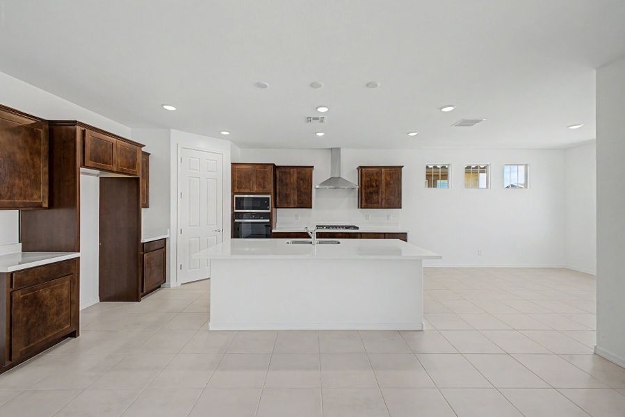 Furnished interior view inside a new home in Empire Pointe, Queen Creek (Image 2).