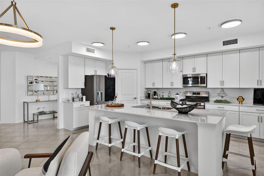 Furnished interior view inside a new home in , Punta Gorda (Image 9).