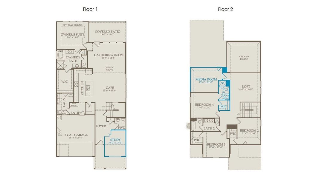 2D floor plan layout of this home in Wellington, Fort Worth, TX (Image 3). 2D floor plan layout of this home in Wellington, Fort Worth, TX (Image 3).