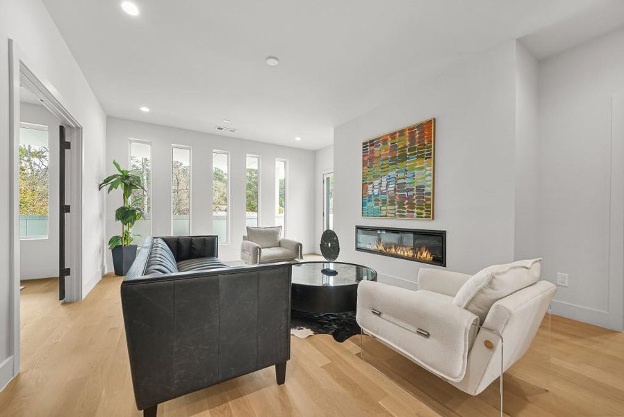 Furnished interior view inside a new home in , Decatur (Image 43).