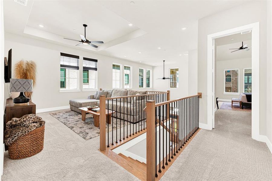 Furnished interior view inside a new home in , Frisco (Image 24).