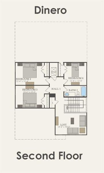 Second floor plan