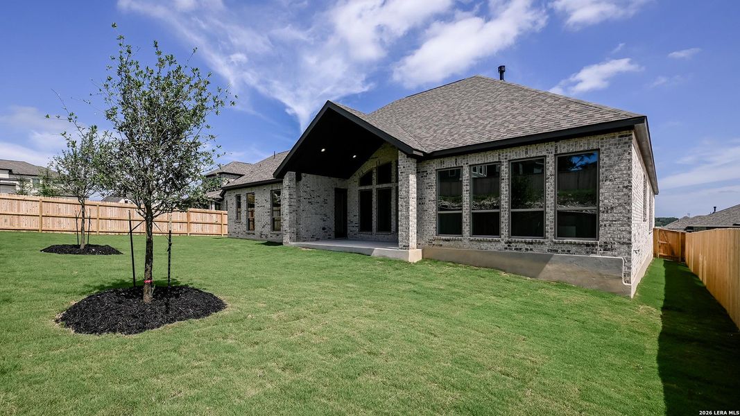 Exterior details and patio area of a home in Johnson Ranch, Bulverde (Image 4). Exterior details and patio area of a home in Johnson Ranch, Bulverde (Image 4).