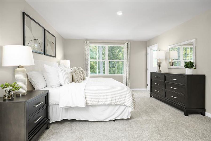Representative furnished interior of a home built from the Sequoia by Ryan Homes in Laney Farms, Pageland (Image 12).