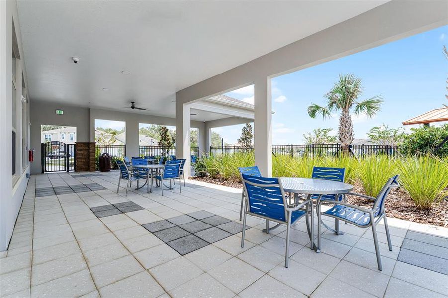 Exterior details and patio area of a home in , Kissimmee (Image 2).