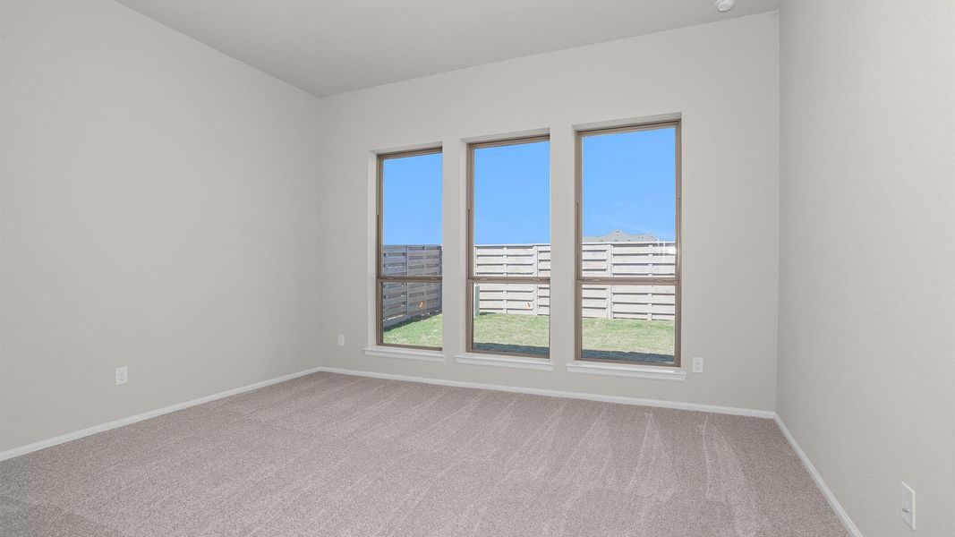 Spacious, unfurnished interior of a new home in Austin Point, Richmond (Image 15).