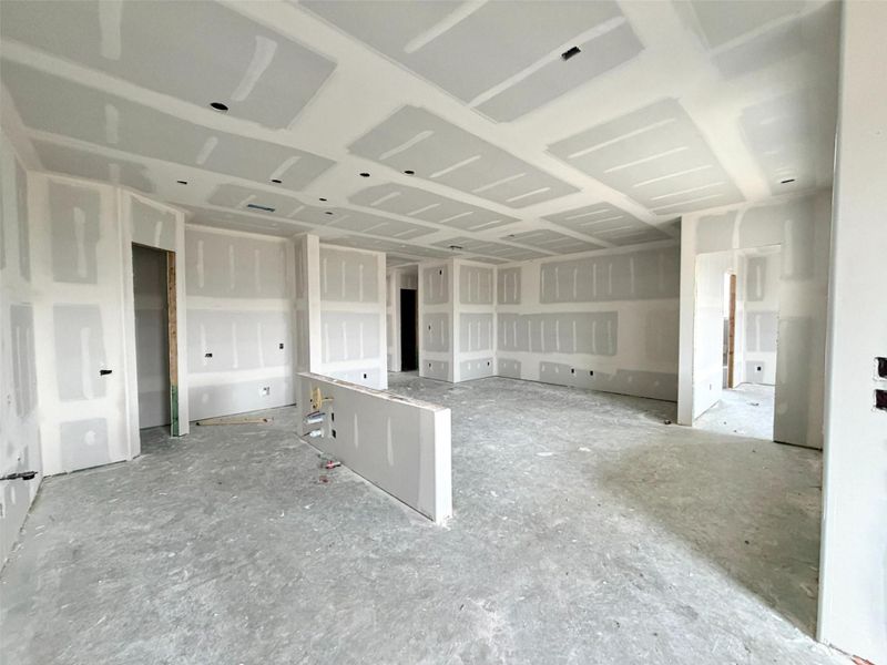 Actual progress of your home