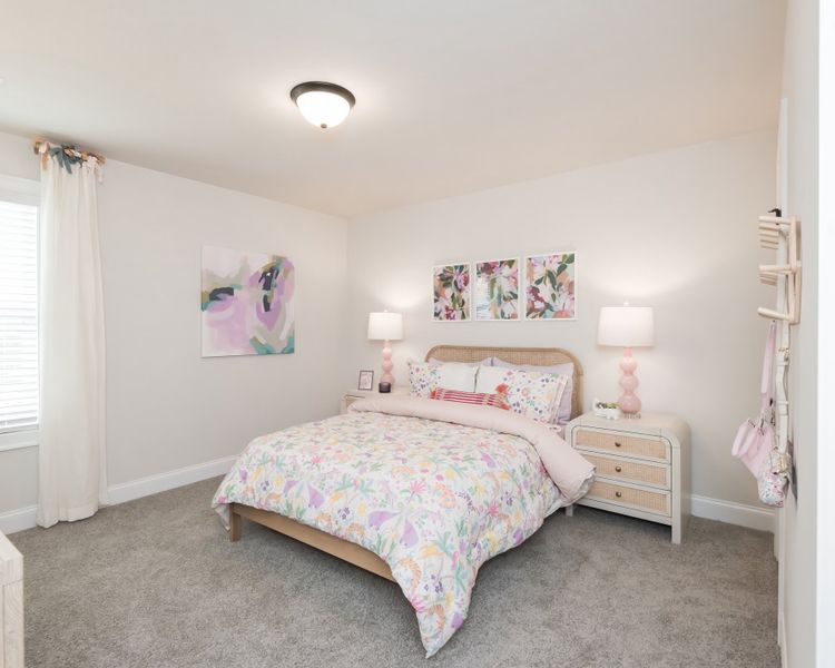 Furnished interior view inside a new home in Vines at Mill Creek - Legacy Series, Braselton (Image 29).