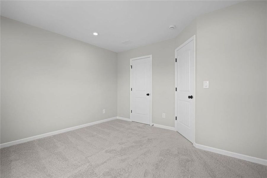 Spacious, unfurnished interior of a new home in Three Rivers, Rome (Image 38). Spacious, unfurnished interior of a new home in Three Rivers, Rome (Image 38).