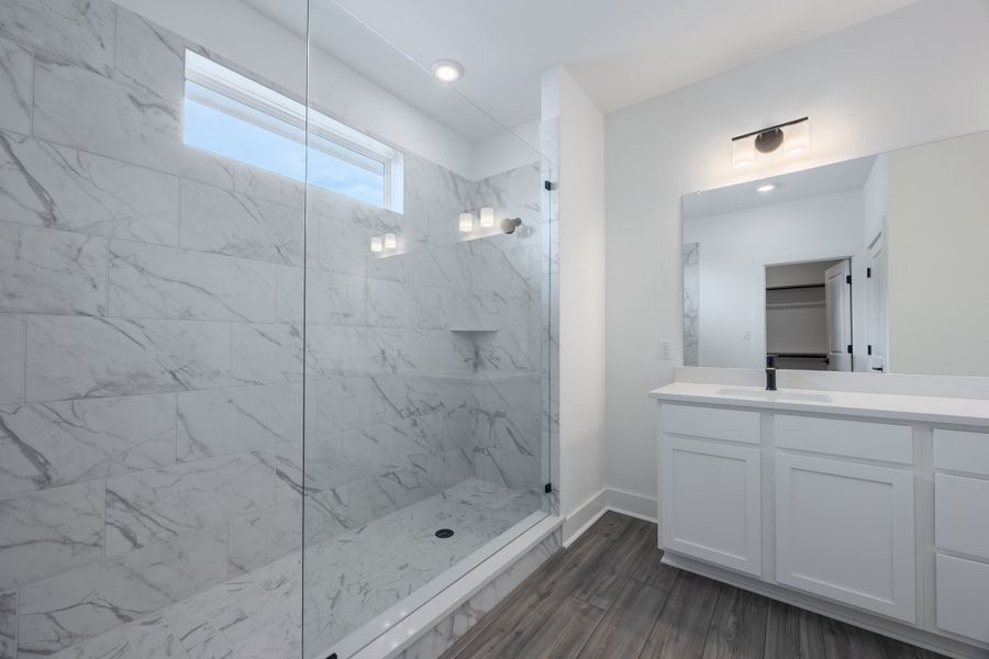 Furnished interior view inside a new home in Sage Collection – Freedom at Anthem, Kyle (Image 6).