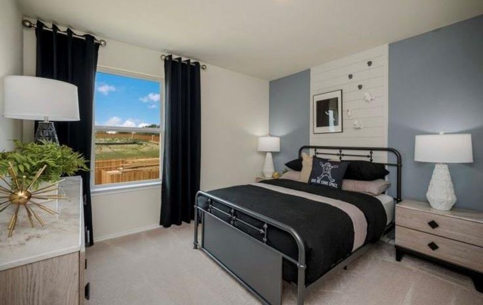 Furnished interior view inside a new home in The Pines At Seven Coves, Conroe (Image 10). Furnished interior view inside a new home in The Pines At Seven Coves, Conroe (Image 10).