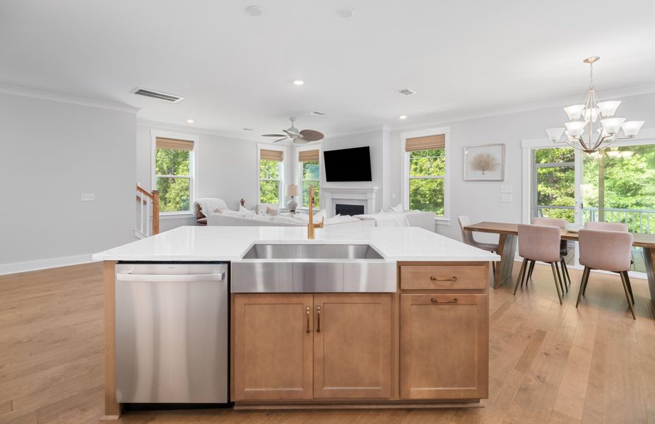 Furnished interior view inside a new home in , Wando (Image 16).
