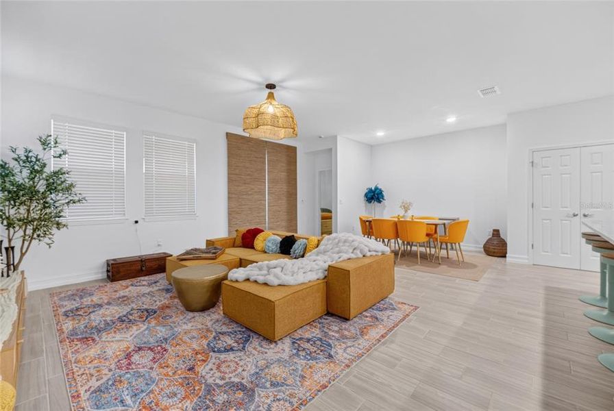 Furnished interior view inside a new home in , Ocala (Image 6). Furnished interior view inside a new home in , Ocala (Image 6).