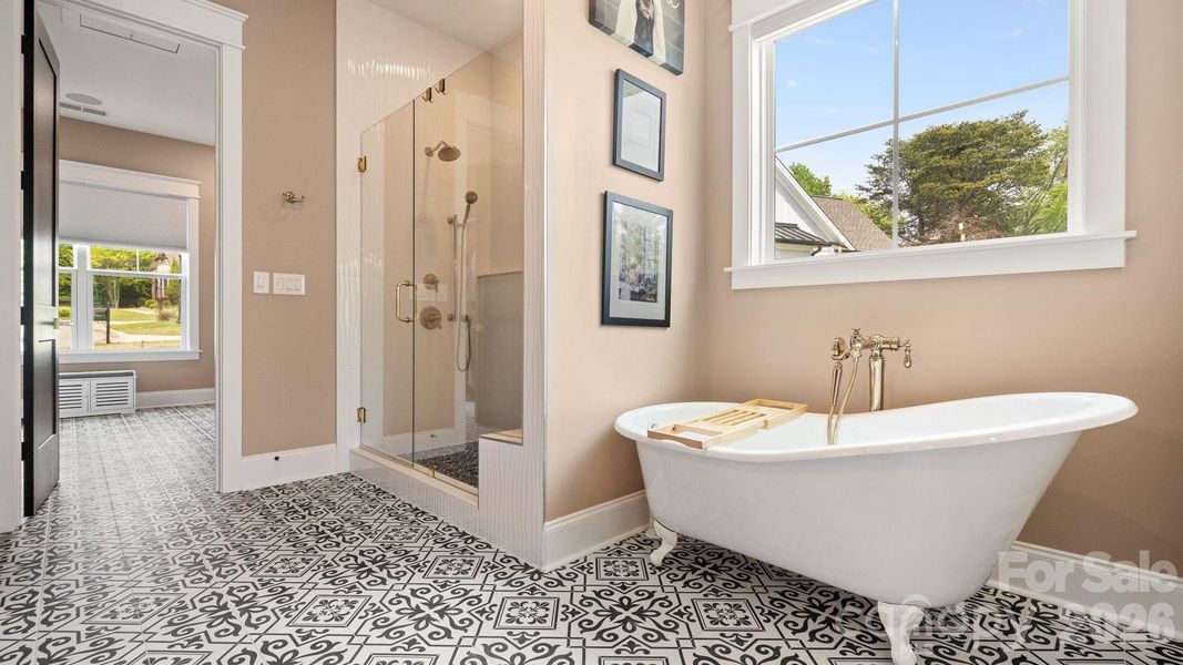 Furnished interior view inside a new home in , York (Image 6).