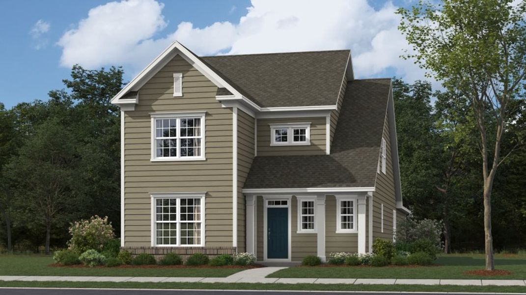 Representative exterior photo of a completed home built from the Beech by Lennar in Elizabeth: Arbor, Fort Mill, SC (Image 2).