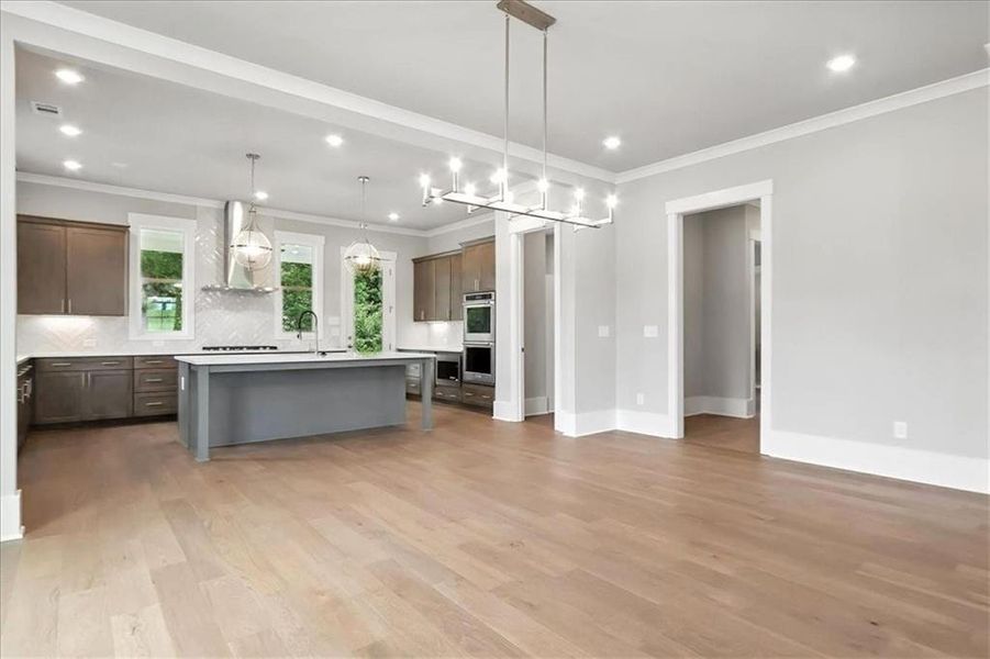 Furnished interior view inside a new home in Old Town Estates, Monroe (Image 6).
