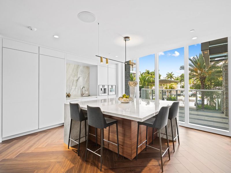 Furnished interior view inside a new home in Alina Residences, Boca Raton (Image 40).