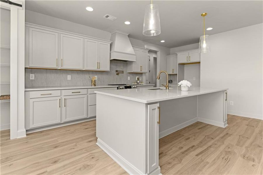 Furnished interior view inside a new home in , Madison (Image 18).