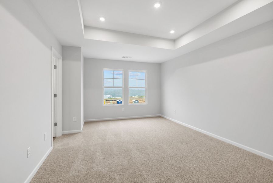 Representative unfurnished interior of a home built from the The Durant A by Davidson Homes LLC in Stegall Village, Emerson (Image 24).