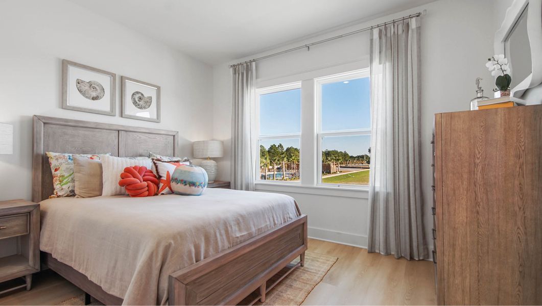 Furnished interior view inside a new home in Parkside, Santa Rosa Beach (Image 29).