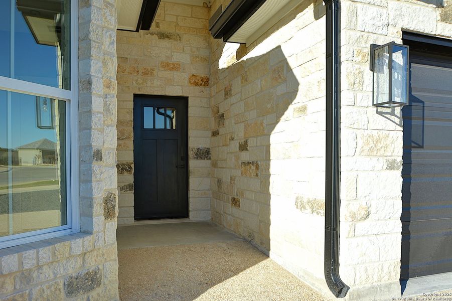 Exterior details and patio area of a home in , Kerrville (Image 21).