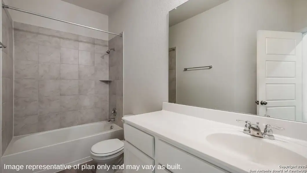 Furnished interior view inside a new home in Riverstone at Westpointe, San Antonio (Image 8).