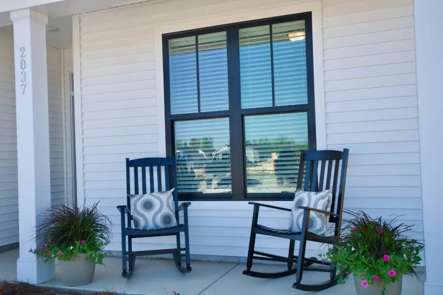 Representative exterior details of a home built from the Isla by Stevens Fine Homes in Parkwood Estates, Leland (Image 3).