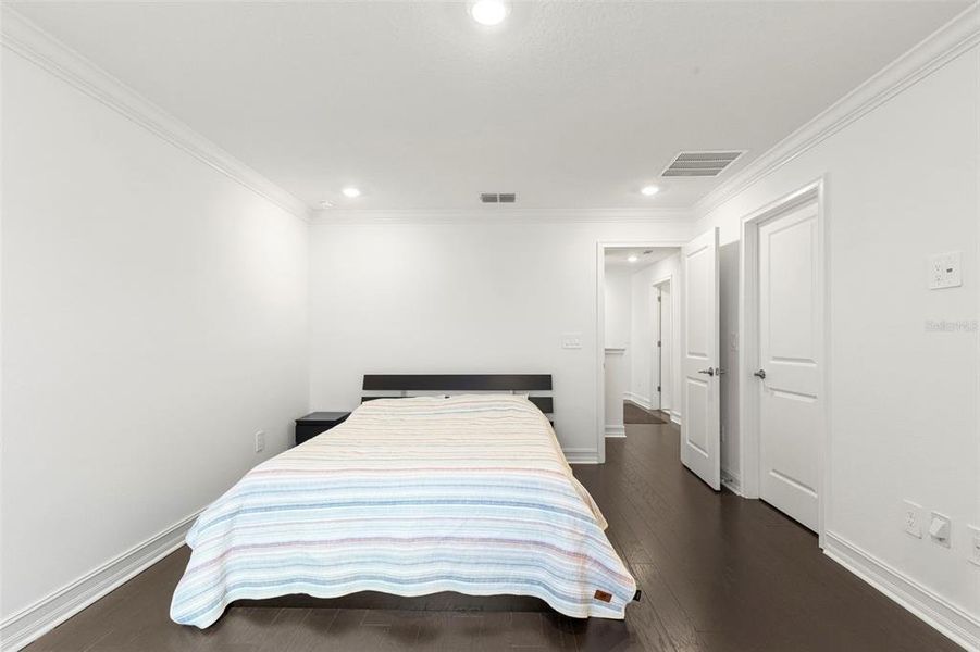 Furnished interior view inside a new home in Townes at Manhattan Crossing, Tampa (Image 9).