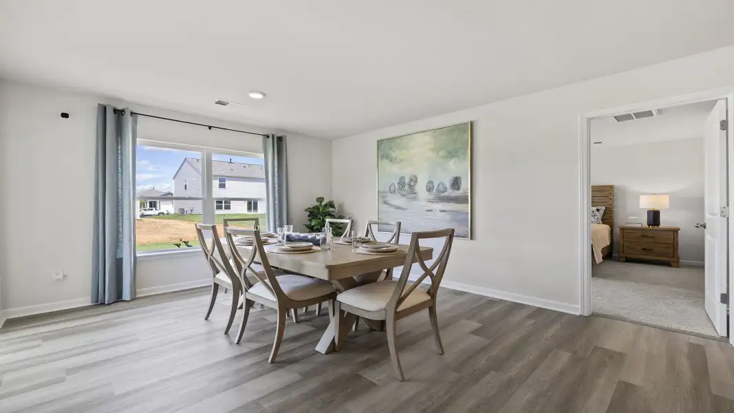 Furnished interior view inside a new home in Waverly Station, Greenwood (Image 24).