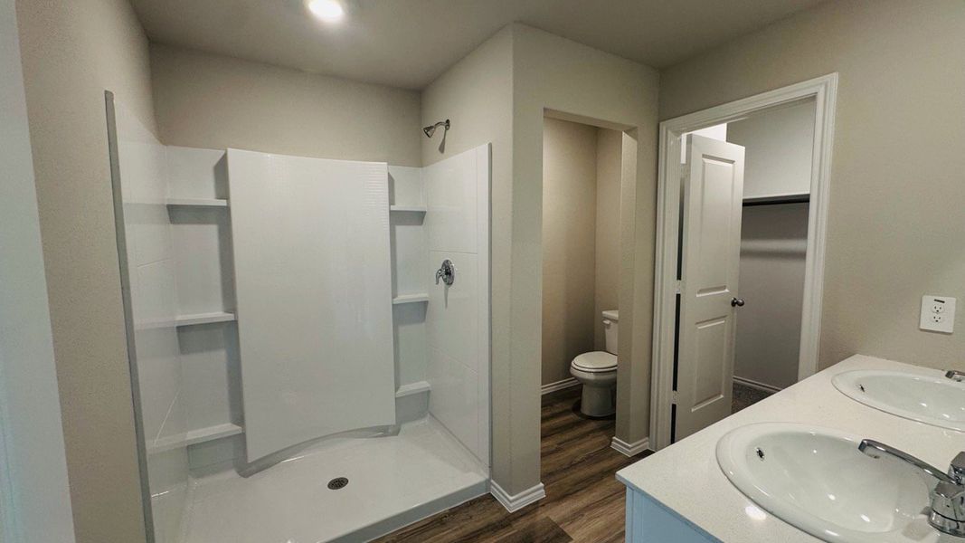 Furnished interior view inside a new home in Lonestar at Liberty Trails, Fort Worth (Image 8).