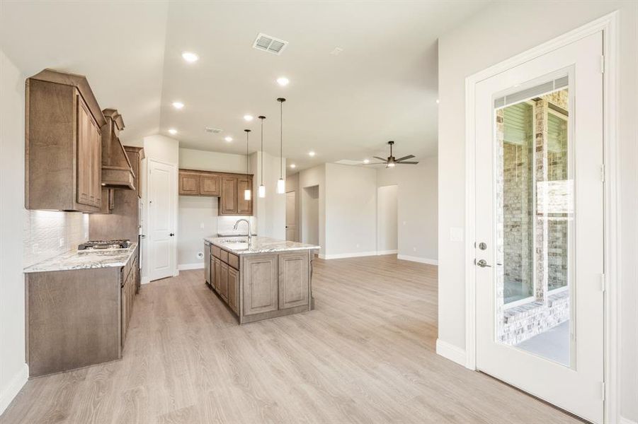 Furnished interior view inside a new home in Eagle Glen 50, Alvarado (Image 19).