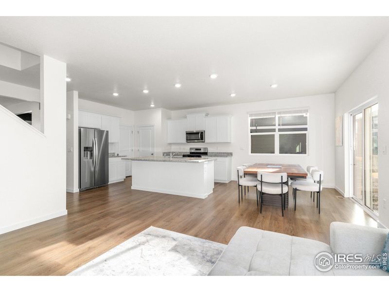 Furnished interior view inside a new home in Northridge Estates, Greeley (Image 14).