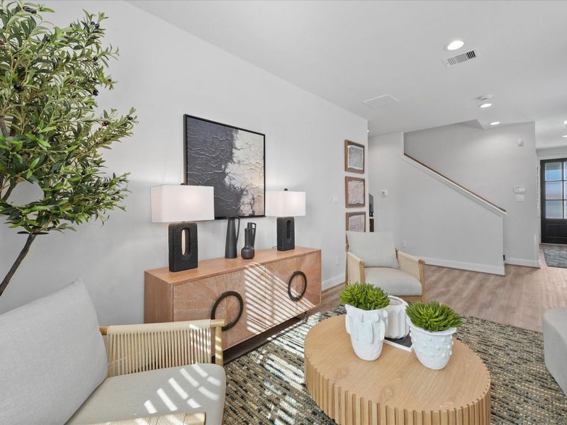 First Floor Flex Space. Can be Converted to Bedroom.